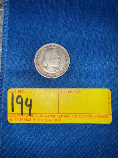 1893 United States of America Columbian Half Dollar