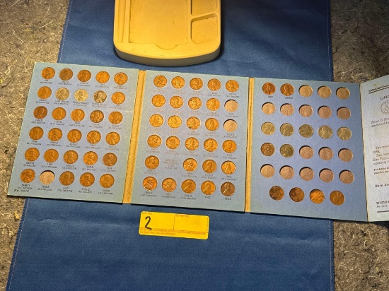 Lincoln Penny Book Incomplete