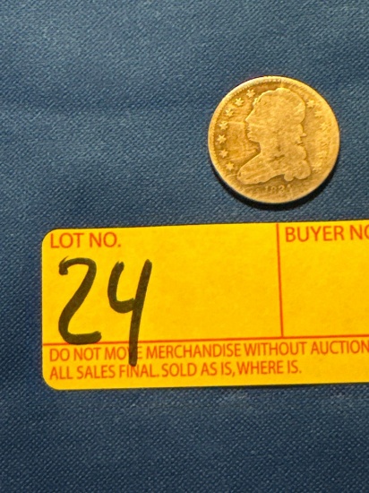 1834 Capped Bust Silver Quarter