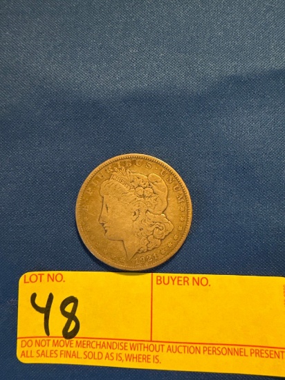 1921 Morgan Silver Dollar
