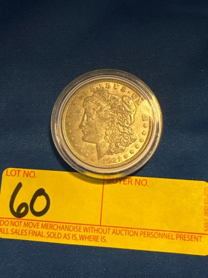 1921 Morgan Silver Dollar