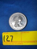 Two Troy Ounces .999 Fine Silver Round