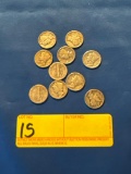 10 Silver Mercury Dimes