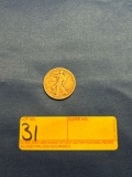 1918 S Walking Liberty Silver Half Dollar