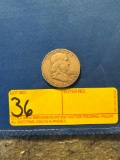 1963 D Franklin Silver Half Dollar