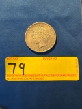 1923 D Peace Silver Dollar