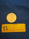 1923 Peace Silver Dollar