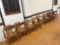 Antique Spindle Back Chairs(9)