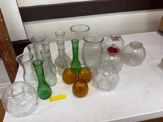 Glass Vases & Candle Holders