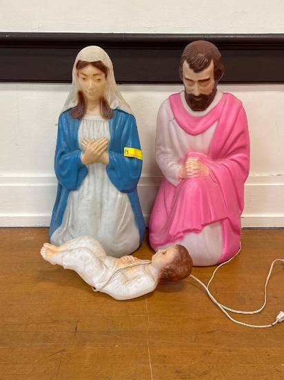 Empire Nativity Set Blow Mold