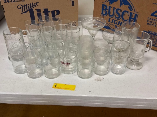 Clear Glass Cups