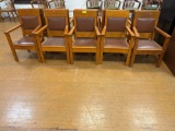 Antique Elks Lodge Chairs (10)
