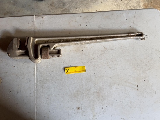 Aluminum Trade Lite 24" Pipe Wrench