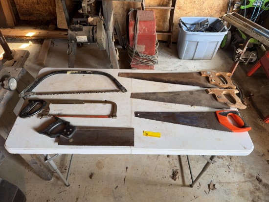 Variety of Saws (6)