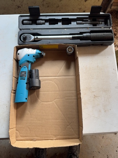 Arumin 1/2" torq wrench & Battery Powered Auto Hammer