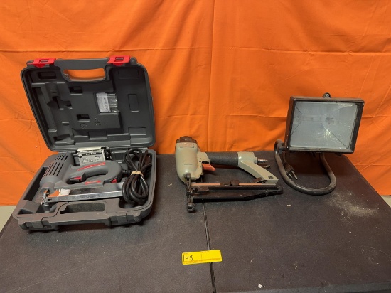 Arrow & Porter Cable Nailers & Halogen Light