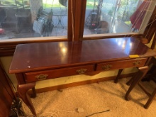 Two drawer side table