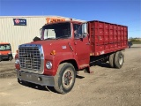 Ford F750 Grain Truck w/Hoist (with title)
