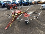 Hesston 3710 2-Spinner Tedder