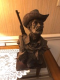 Cowboy Hunter Bust