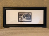 Framed Picture of Greek or Roman Ruin