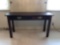 Sofa/serving table with drawers