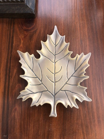 Brass Maple Leaf