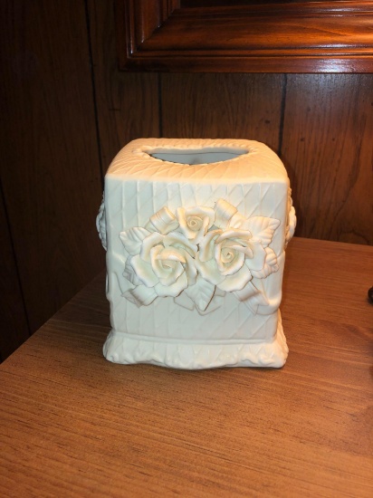 Ceramic Tissue Box Cover