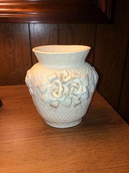 Ceramic Vase with Flower