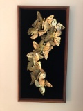 Brass Butterfly Wall Art