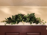 Ivy and grape wall decoration