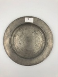 9 inch plate circa 1800s