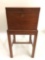 Early 19th c. Mahogany Cellarette on Stand