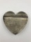Important Pewter Heart Box