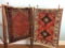 Lot of 2 Hand Knotted Small Persian Rugs