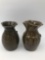 Two Southern pottery pitchers (missing handles)