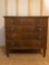 1820s Northeastern 4 Drawer Dresser with Beehive Legs