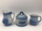 Lot of 3 Salt glaze pottery pieces