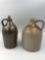 Lot of 2 Northern Pottery Jugs