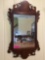 Ornate wood mirror