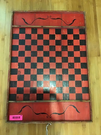 Handmade wood game board