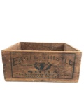 1800s Eagle Thistle Brand Soda Crate