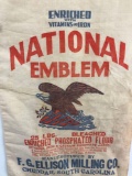 National Emblem Flour Bag from Cheddar, SC