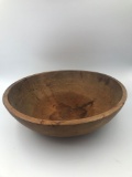 17 inch handmade wooden bowl