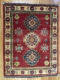 Hand Knotted Small Persian Rug