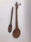 Handmade ladle and spoon