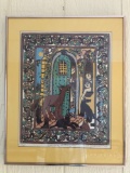 Mary Hamilton Linocut Original Block Print 13/55