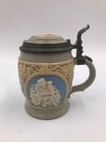 Villeroy & Boch Star of David Mettlach German Beer Stein