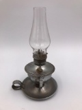 Small Hanging Lantern with Glass Shade