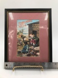 Framed Ferry-Morse Seed Co. Advertisement